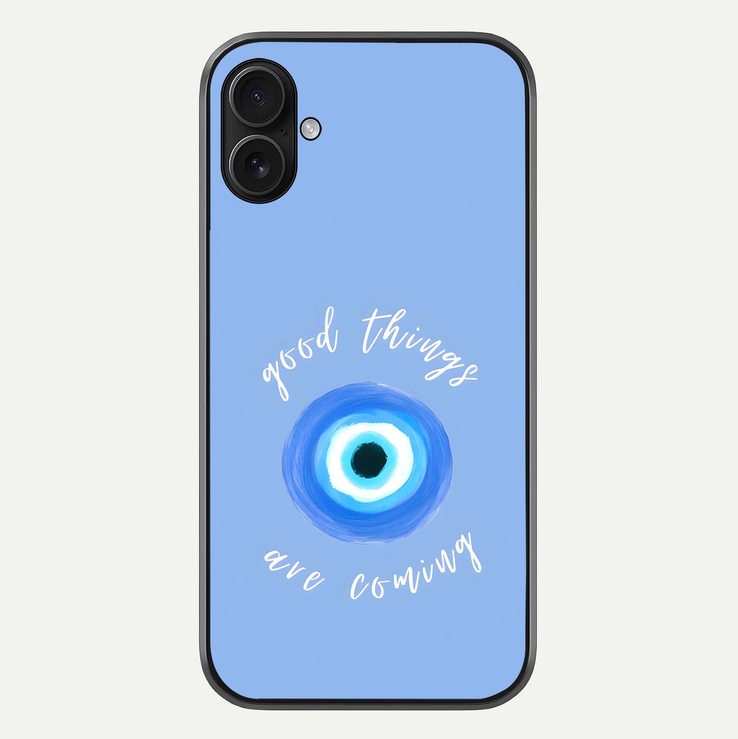 Bright Future Ahead Glass Case For iPhone 16 Plus by Custom World
