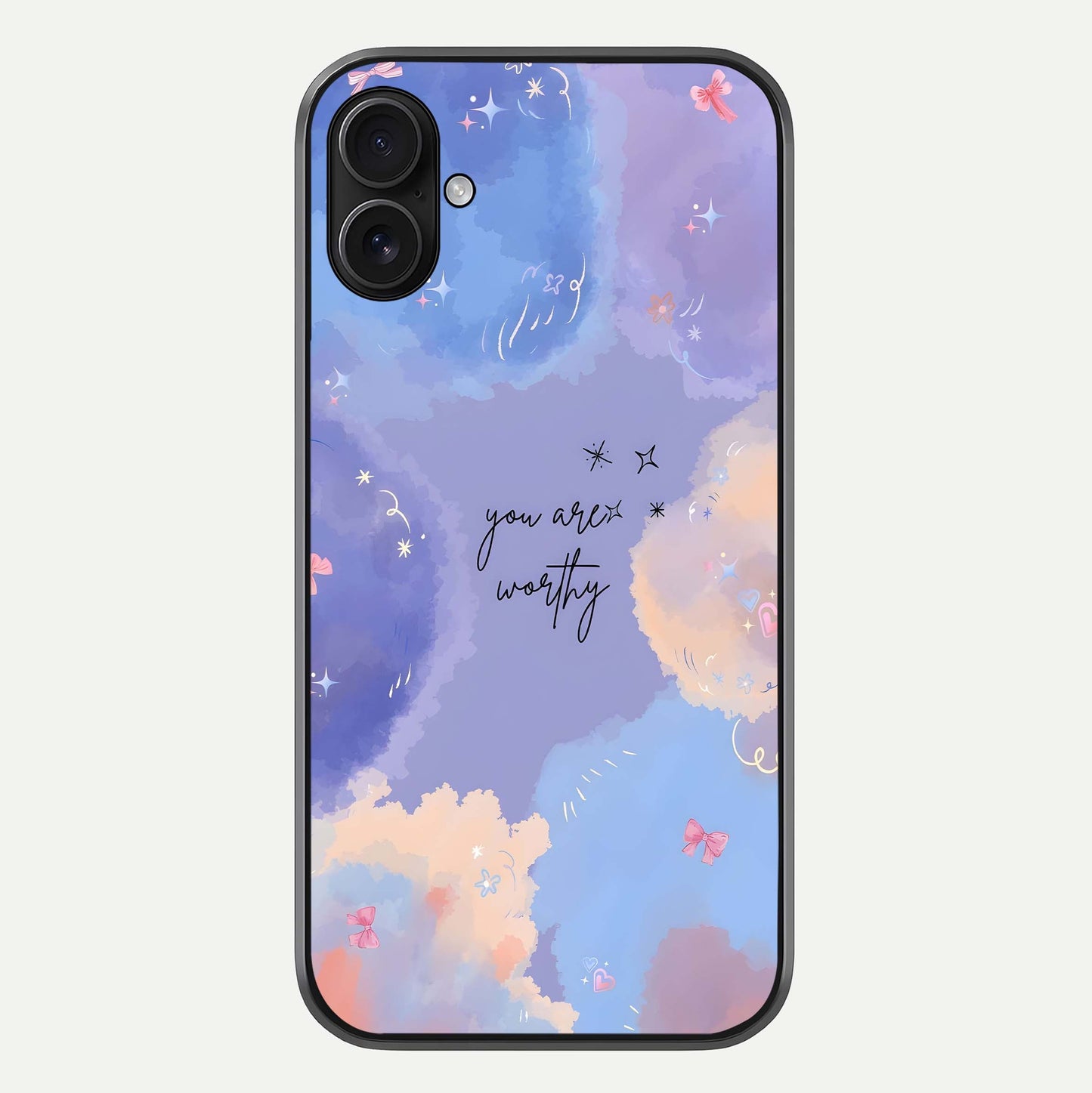 Celestial Cloud Magic Glass Case For iPhone 16 Plus by Custom World