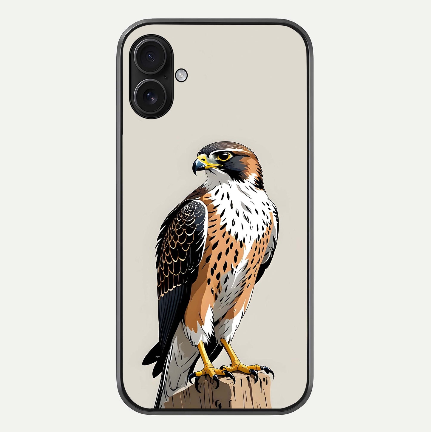 Clever Eagle Glass Case For iPhone 16 Plus by Custom World