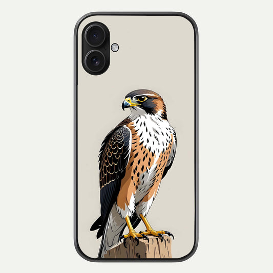 Clever Eagle Glass Case For iPhone 16 Plus by Custom World