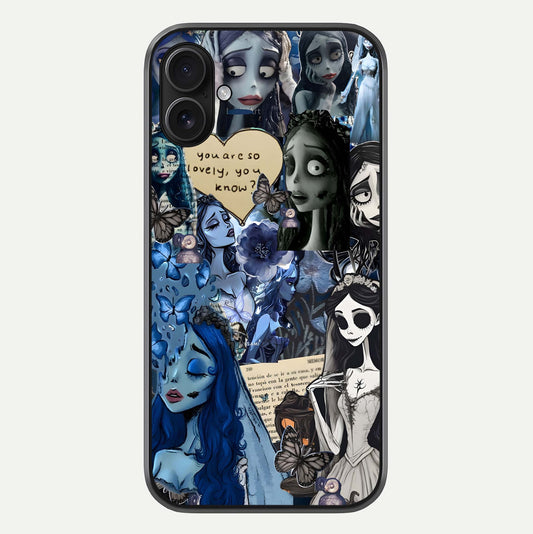 Corpse Bride Posters Glass Case For iPhone 16 Plus by Custom World
