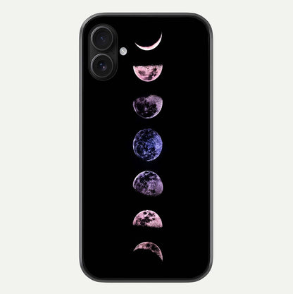 Crimson All Planets Glass Case For iPhone 16 Plus by Custom World