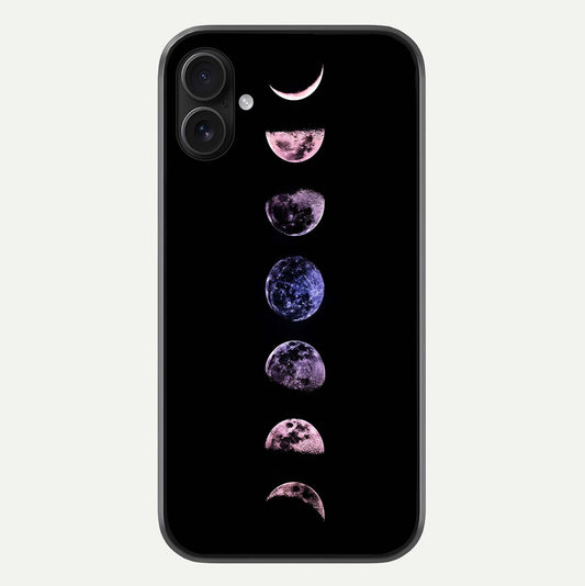 Crimson All Planets Glass Case For iPhone 16 Plus by Custom World
