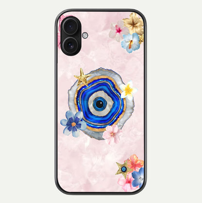 Divine Aura Bloom Glass Case For iPhone 16 Plus by Custom World