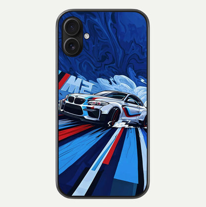 Drift Power Rush Glass Case For iPhone 16 Plus by Custom World