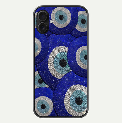 Galaxy Eye Flow Glass Case For iPhone 16 Plus by Custom World