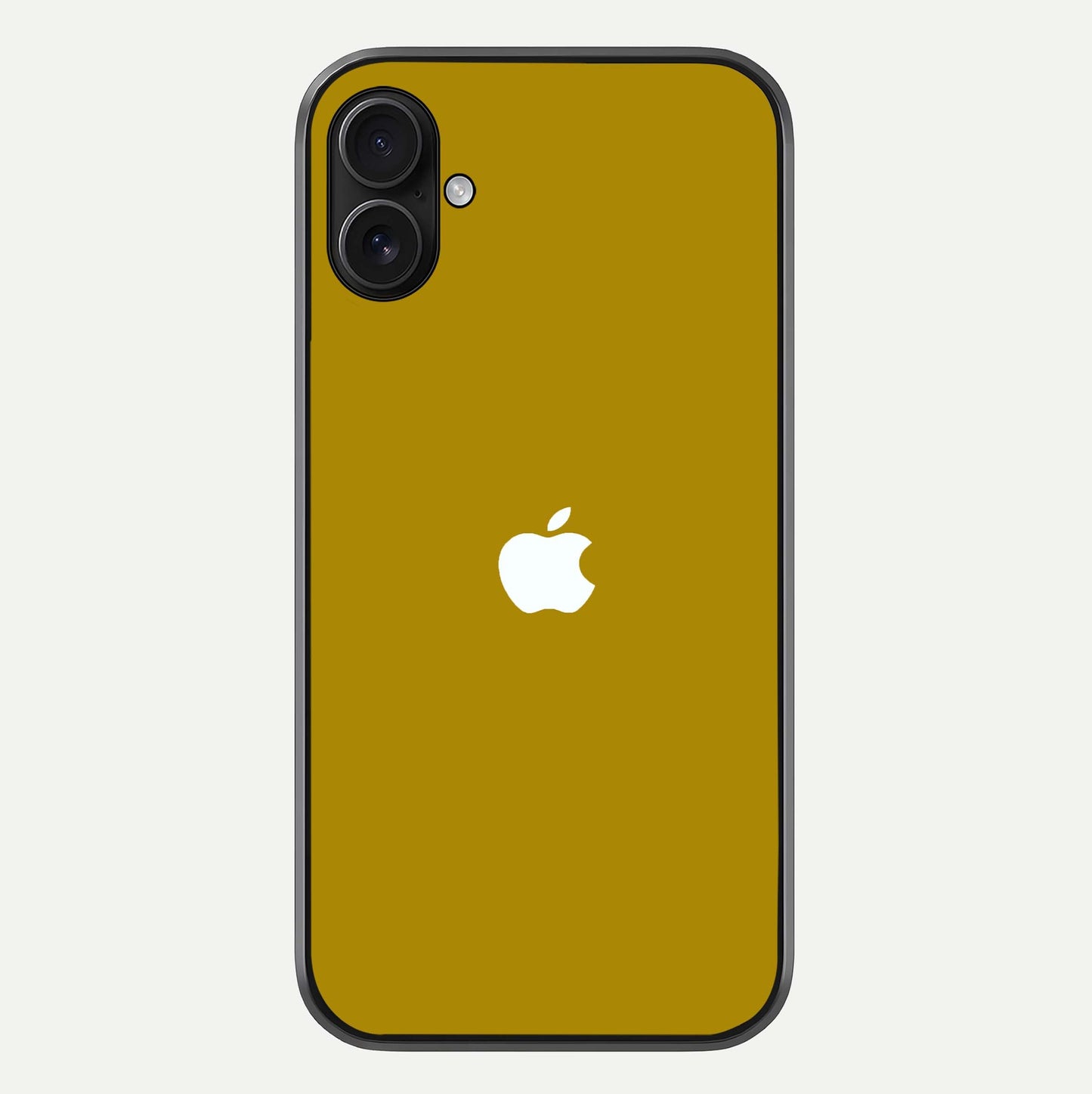 Golden Luxe Aura Glass Case For iPhone 16 Plus by Custom World