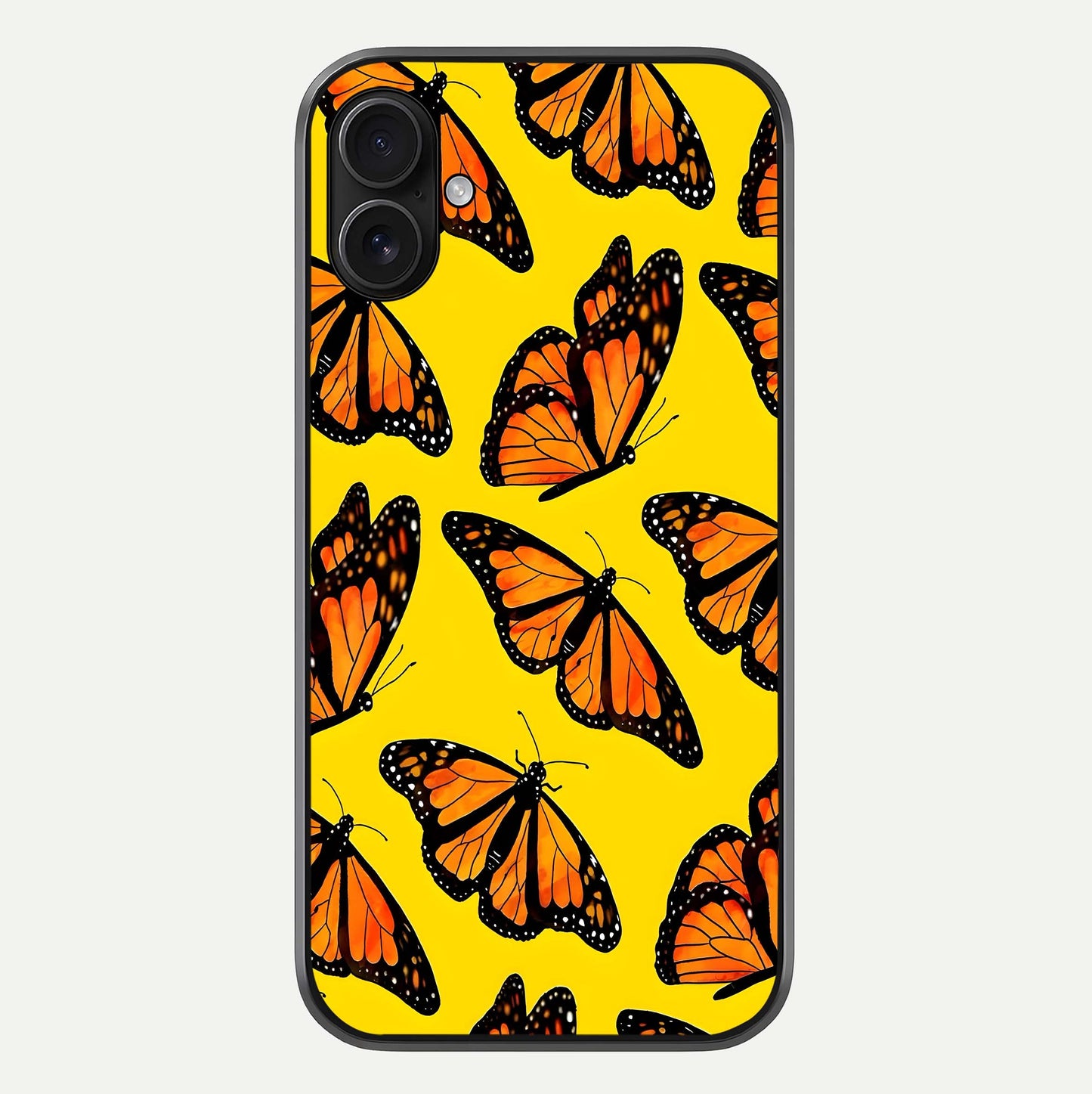 Golden Wing Flight Glass Case For iPhone 16 Plus by Custom World