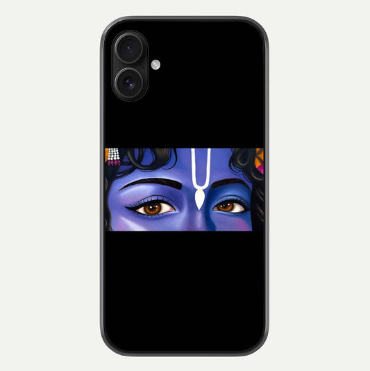 Krishna Eye Glass Case For iPhone 16 Plus by Custom World