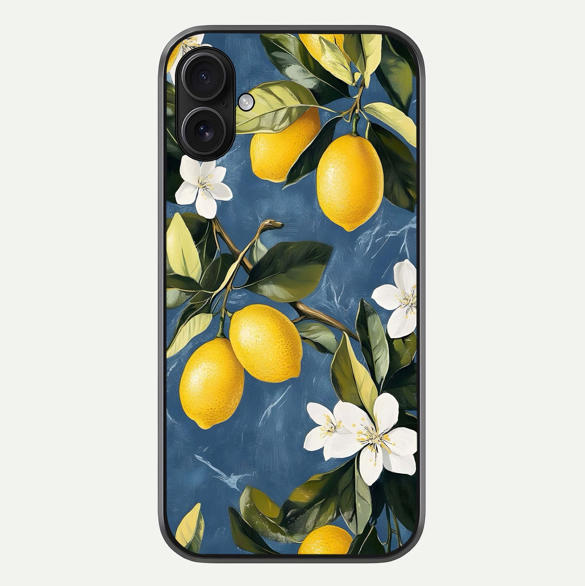 Lemon Dream Garden Glass Case For iPhone 16 Plus by Custom World