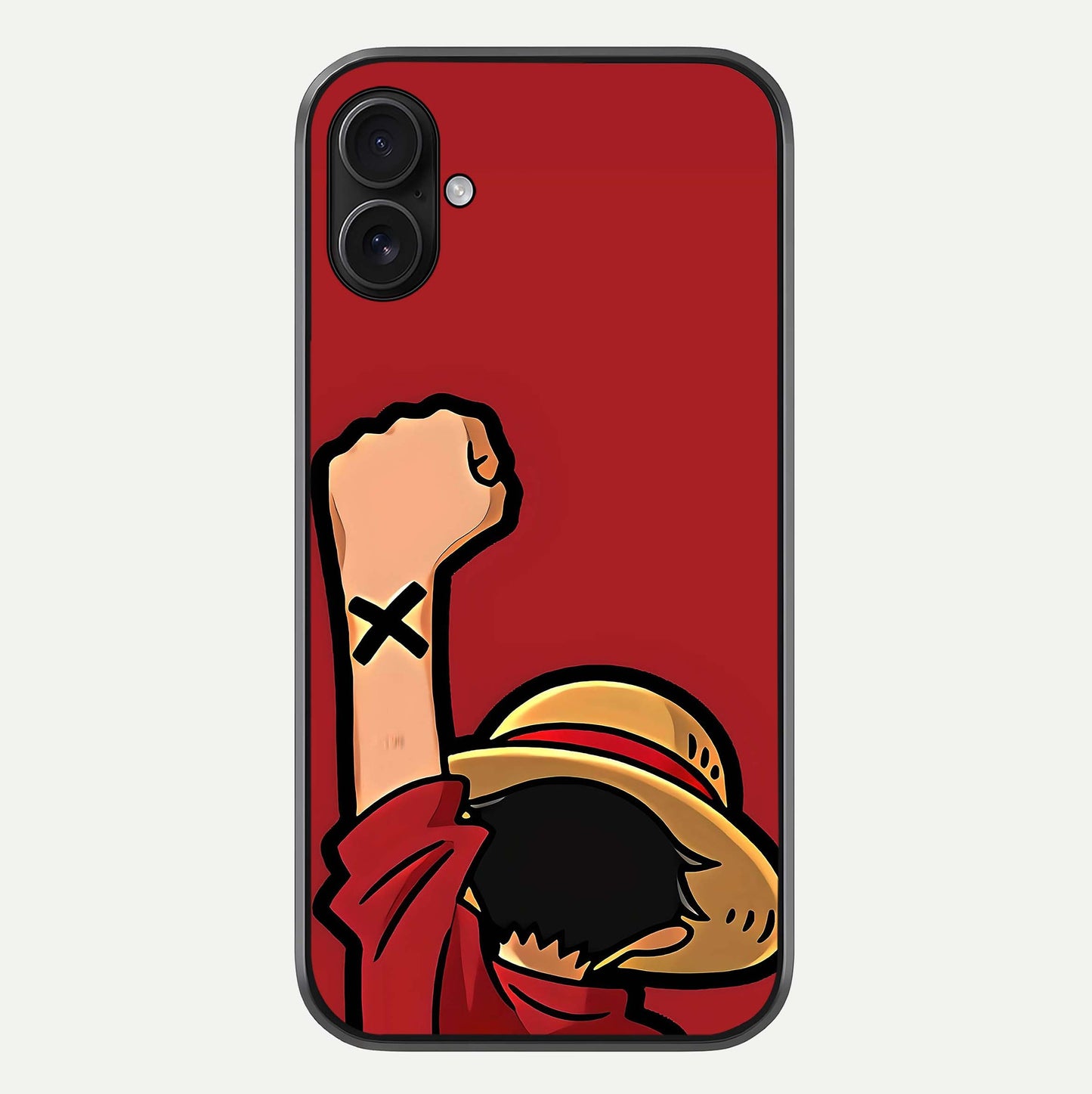 Luffy X Spirit Glass Case For iPhone 16 Plus by Custom World