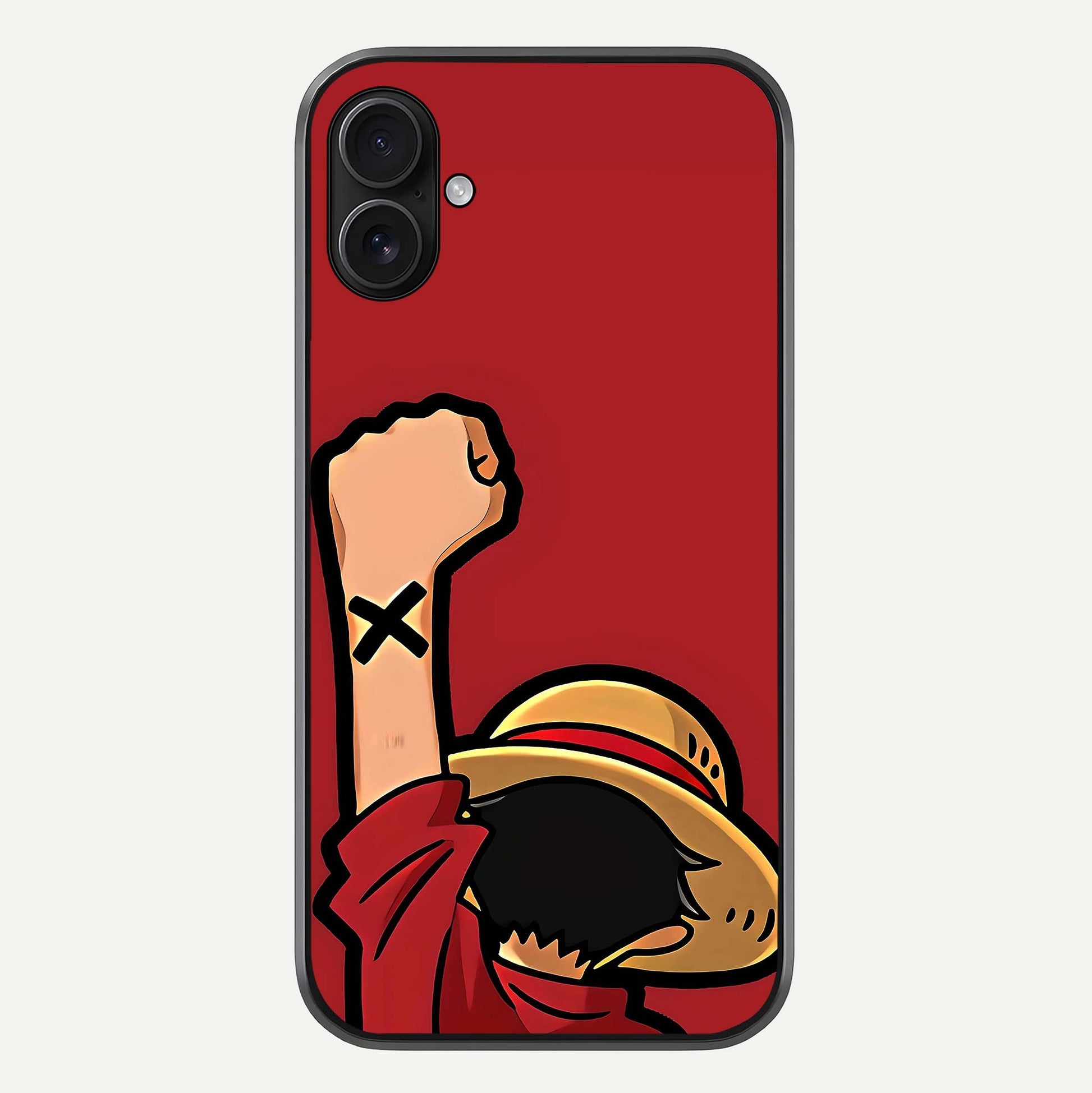 Luffy X Spirit Glass Case For iPhone 16 Plus by Custom World
