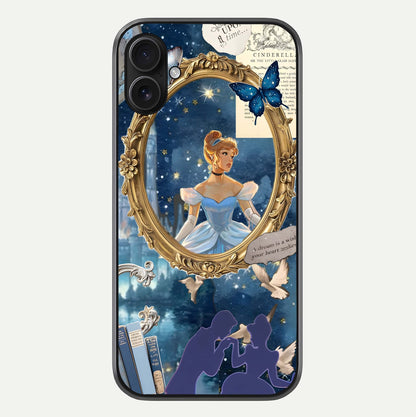 Midnight Queen Glass Case For iPhone 16 Plus by Custom World
