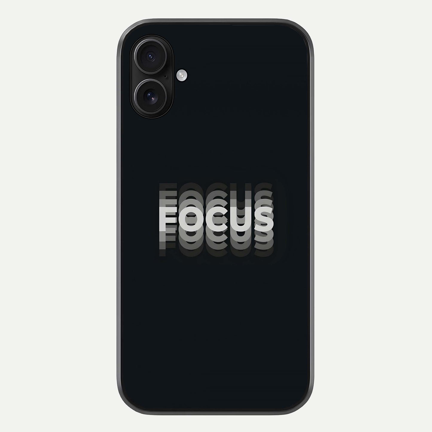 Mono Focus Vision Glass Case For iPhone 16 Plus by Custom World