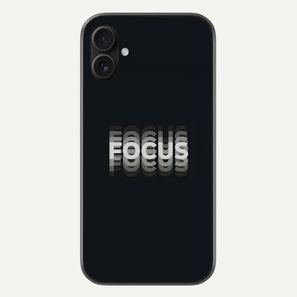 Mono Focus Vision Glass Case For iPhone 16 Plus by Custom World