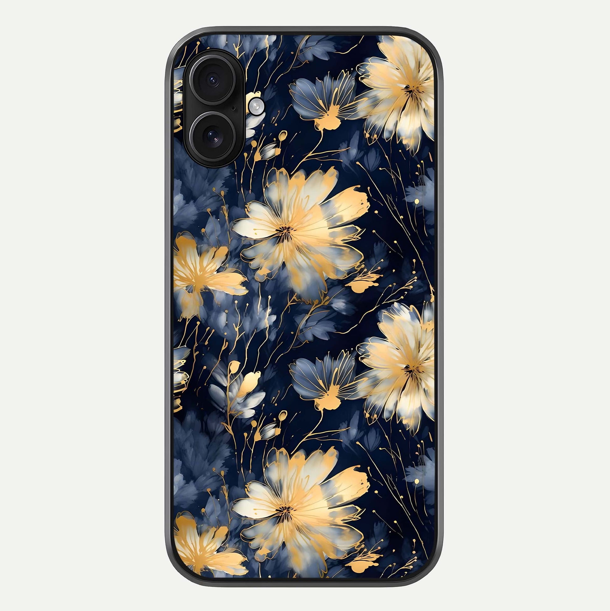 Royal Petal Dream Glass Case For iPhone 16 Plus by Custom World
