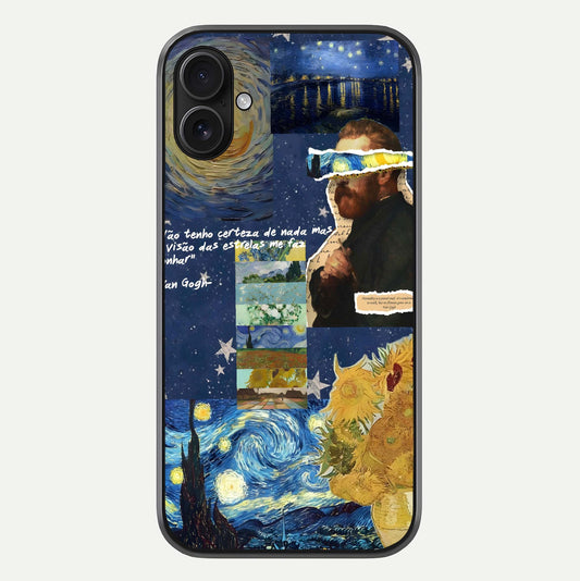 Starry Dream Vision Glass Case For iPhone 16 Plus by Custom World