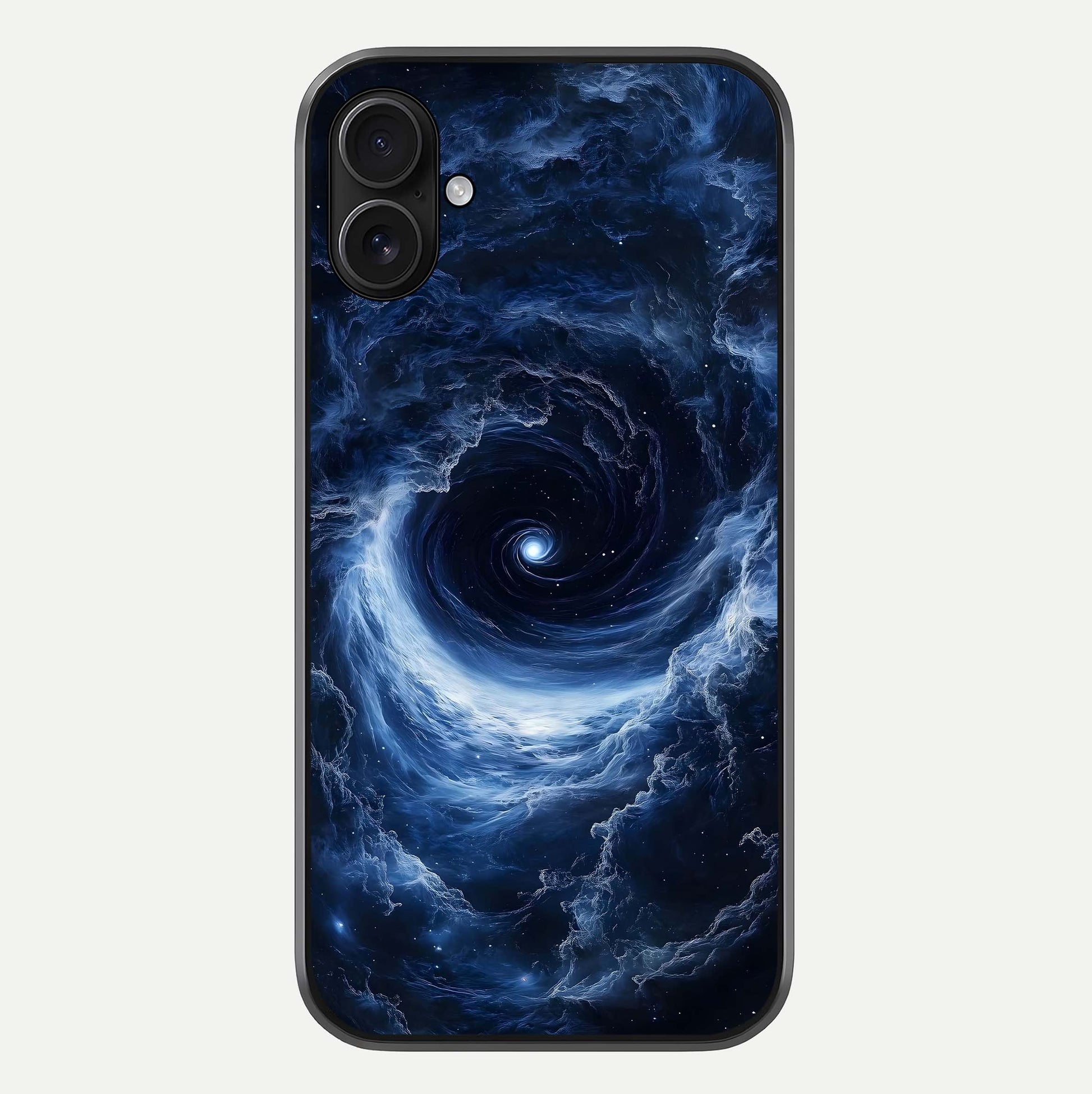 Stunning Galaxy Glass Case For iPhone 16 Plus by Custom World