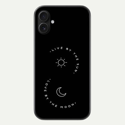 Sun Moon Balance Glass Case For iPhone 16 Plus by Custom World