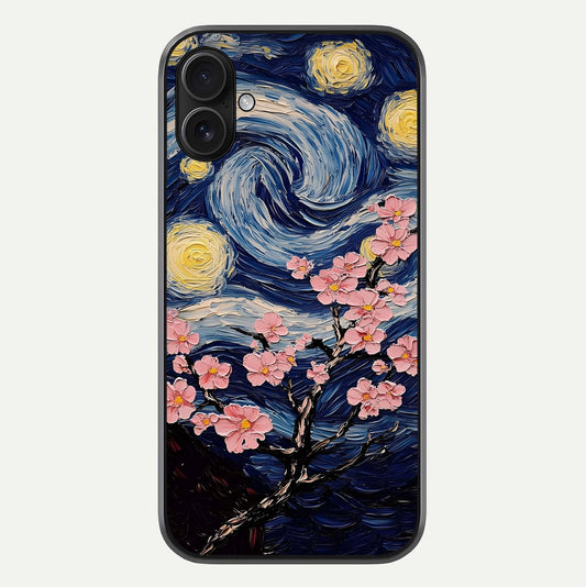 Van Gogh Scenery Glass Case For iPhone 16 Pro by Custom World