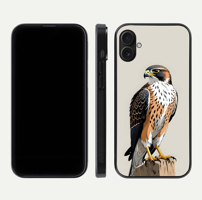Clever Eagle Glass Case for iPhone 16 Plus dual-view layout showing design symmetry and smooth finish
