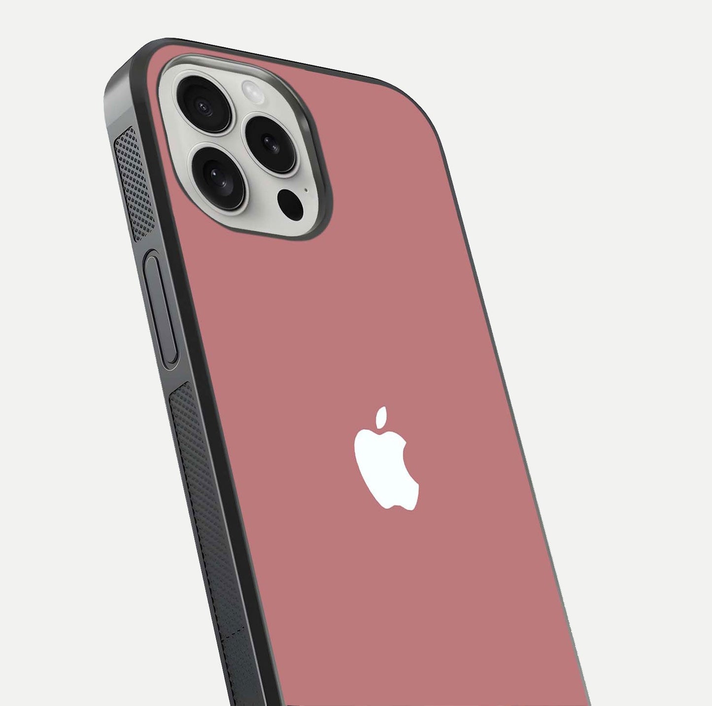 Apple Harmony Glass Case for iPhone 16 Pro close-up shot highlighting gradient tones and glass reflection