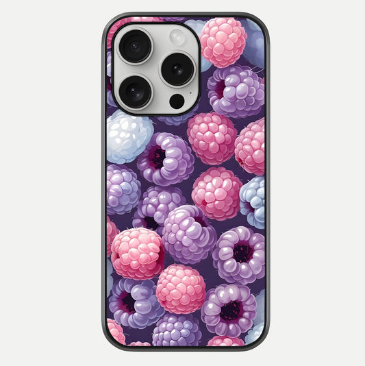 Berry Candy Pop Glass Case For iPhone 16 Pro by Custom World