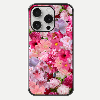 Bloom Crush Fantasy Glass Case For iPhone 16 Pro by Custom World