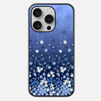 Blue Starry Glass Case For iPhone 16 Pro by Custom World