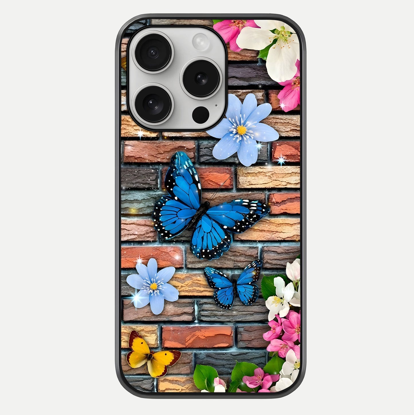Brick Bloom Flight Glass Case For iPhone 16 Pro by Custom World