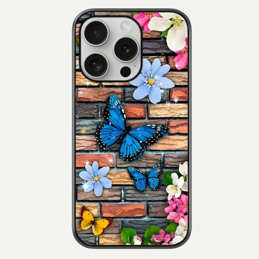 Brick Bloom Flight Glass Case For iPhone 16 Pro by Custom World