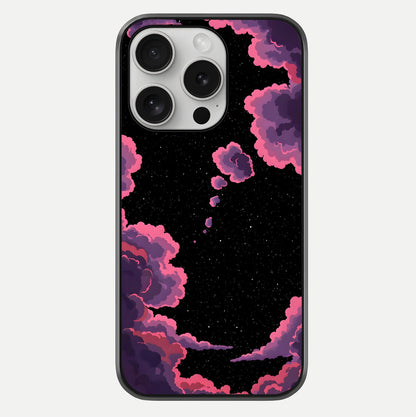 Cosmic Cloud Journey Glass Case For iPhone 16 Pro by Custom World