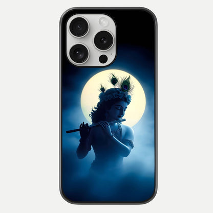 Divine Moon Flute Glass Case For iPhone 16 Pro by Custom World