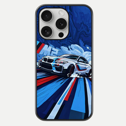 Drift Power Rush Glass Case For iPhone 16 Pro by Custom World