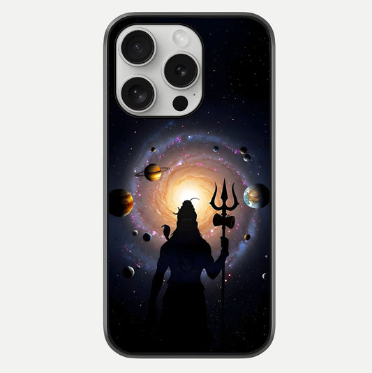 Galactic Shiva Vision Glass Case For iPhone 16 Pro by Custom World