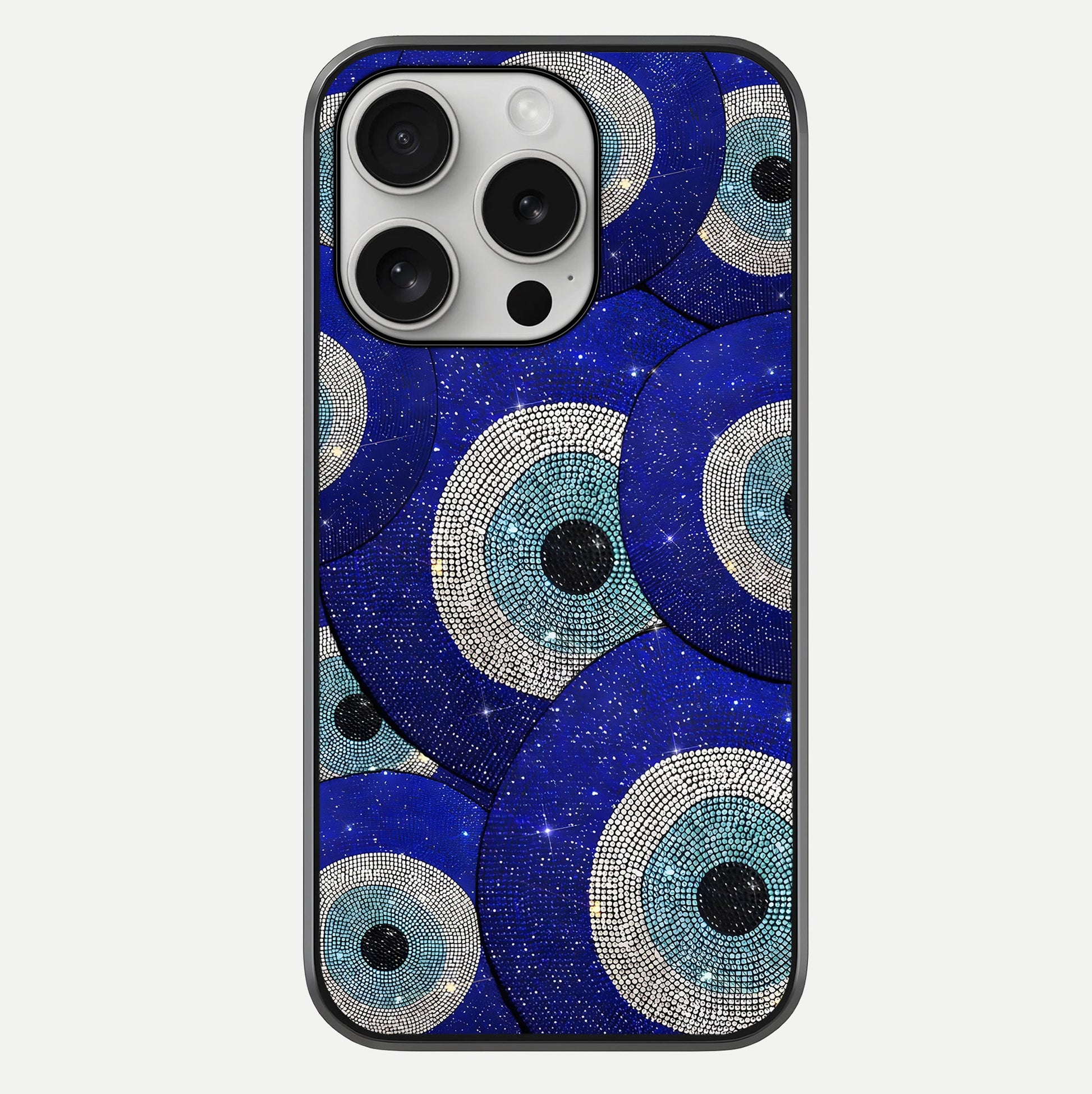 Galaxy Eye Flow Glass Case For iPhone 16 Pro by Custom World