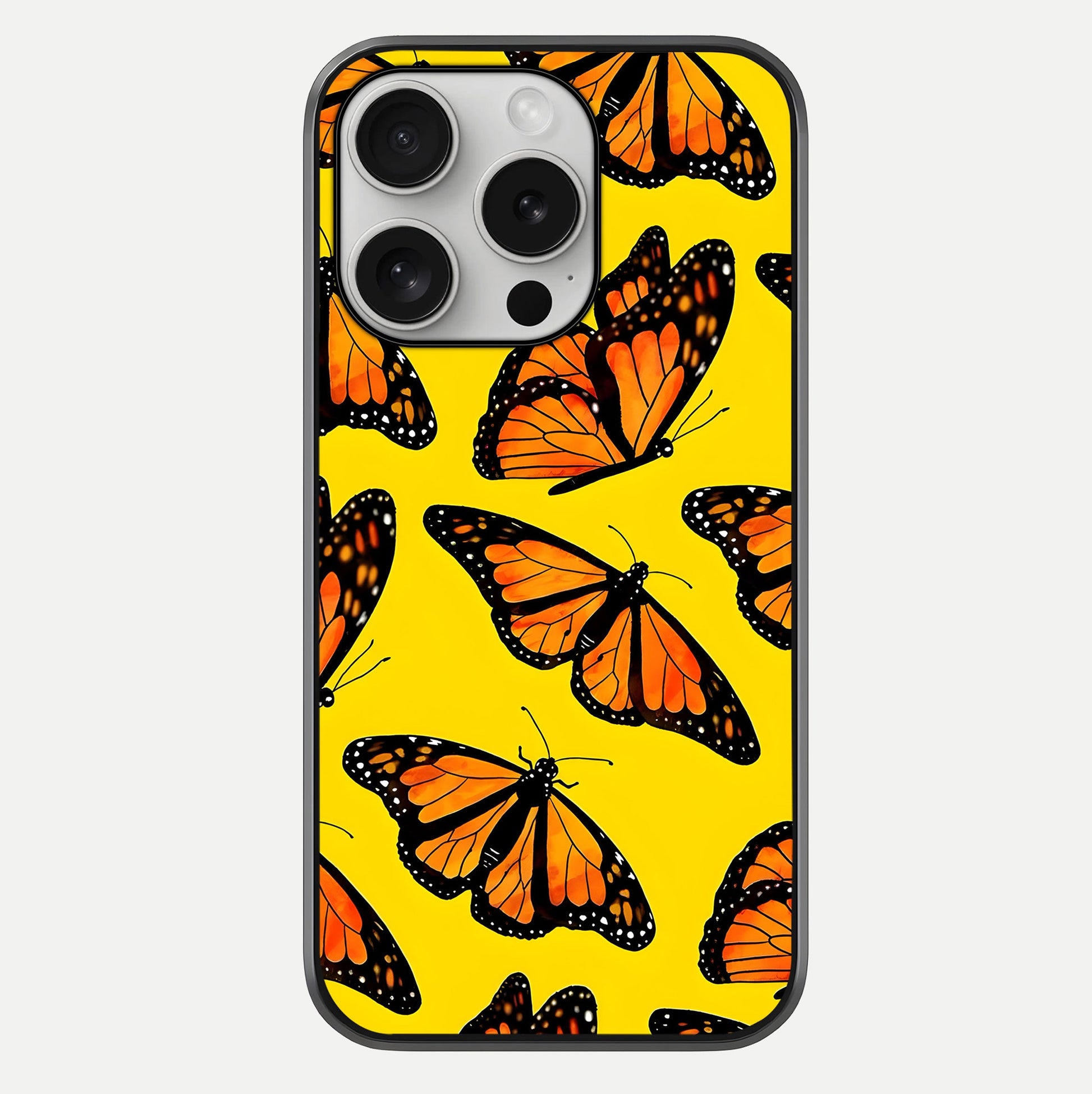 Golden Wing Flight Glass Case For iPhone 16 Pro by Custom World