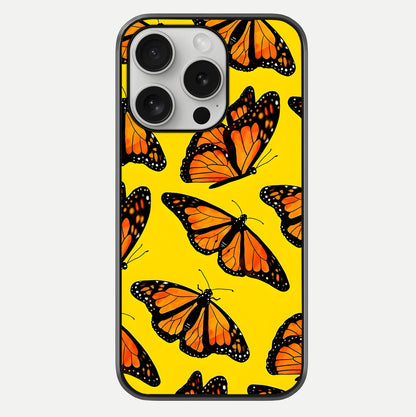 Golden Wing Flight Glass Case For iPhone 16 Pro by Custom World