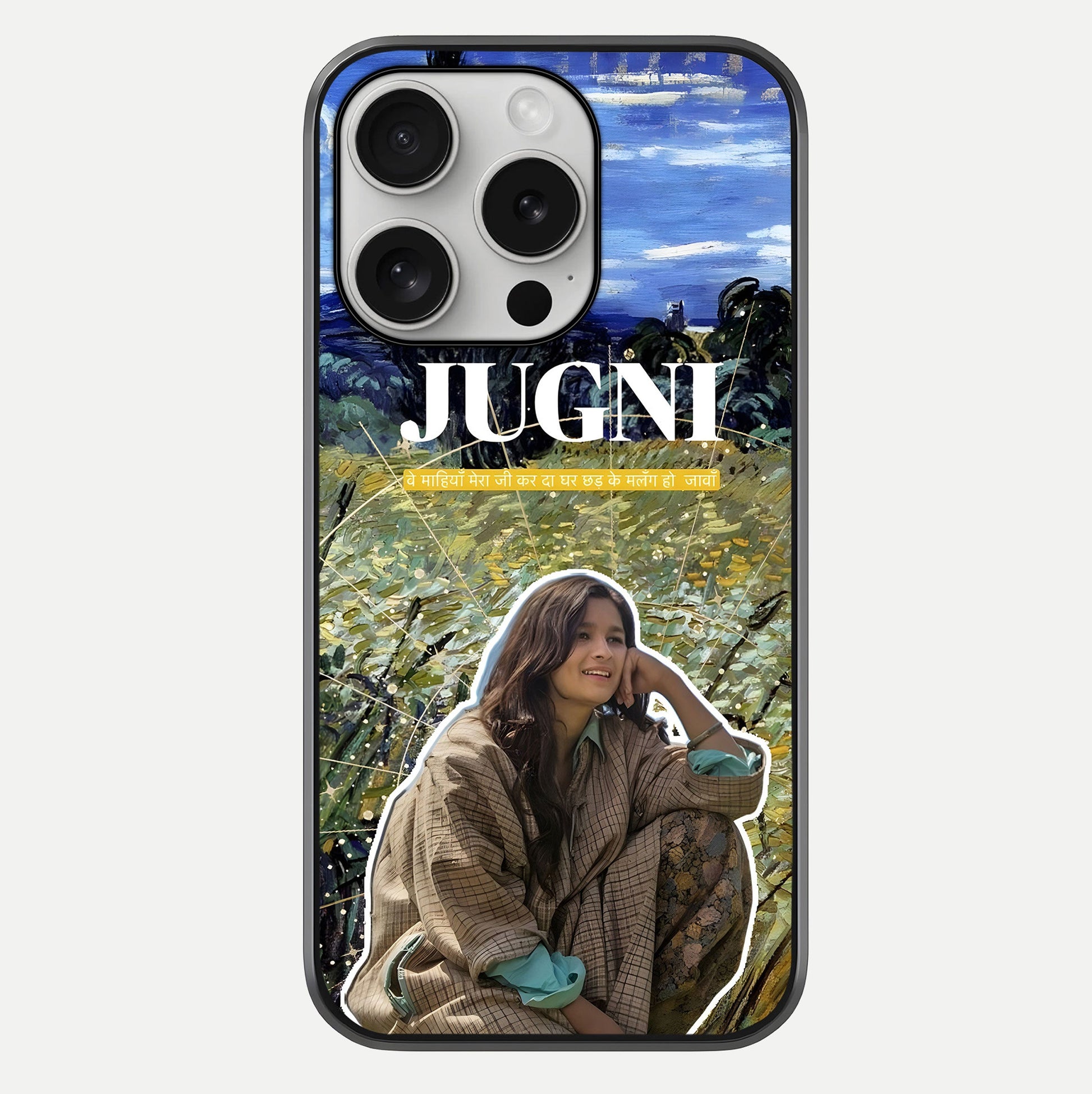 Jugni Soul Vibes Glass Case For iPhone 16 Pro by Custom World