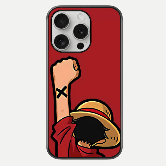 Luffy X Spirit Glass Case For iPhone 16 Pro by Custom World