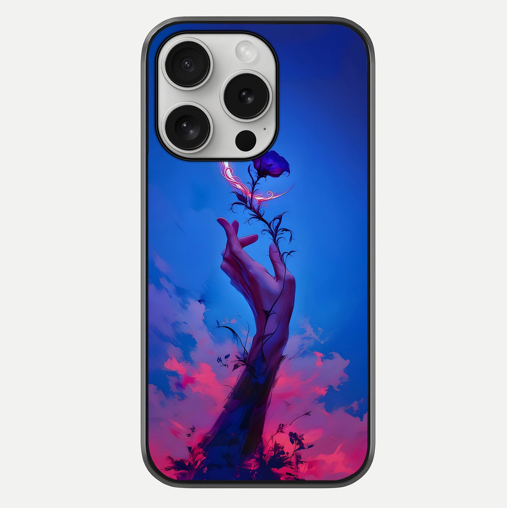 Mystic Hand Glass Case For iPhone 16 Pro by Custom World