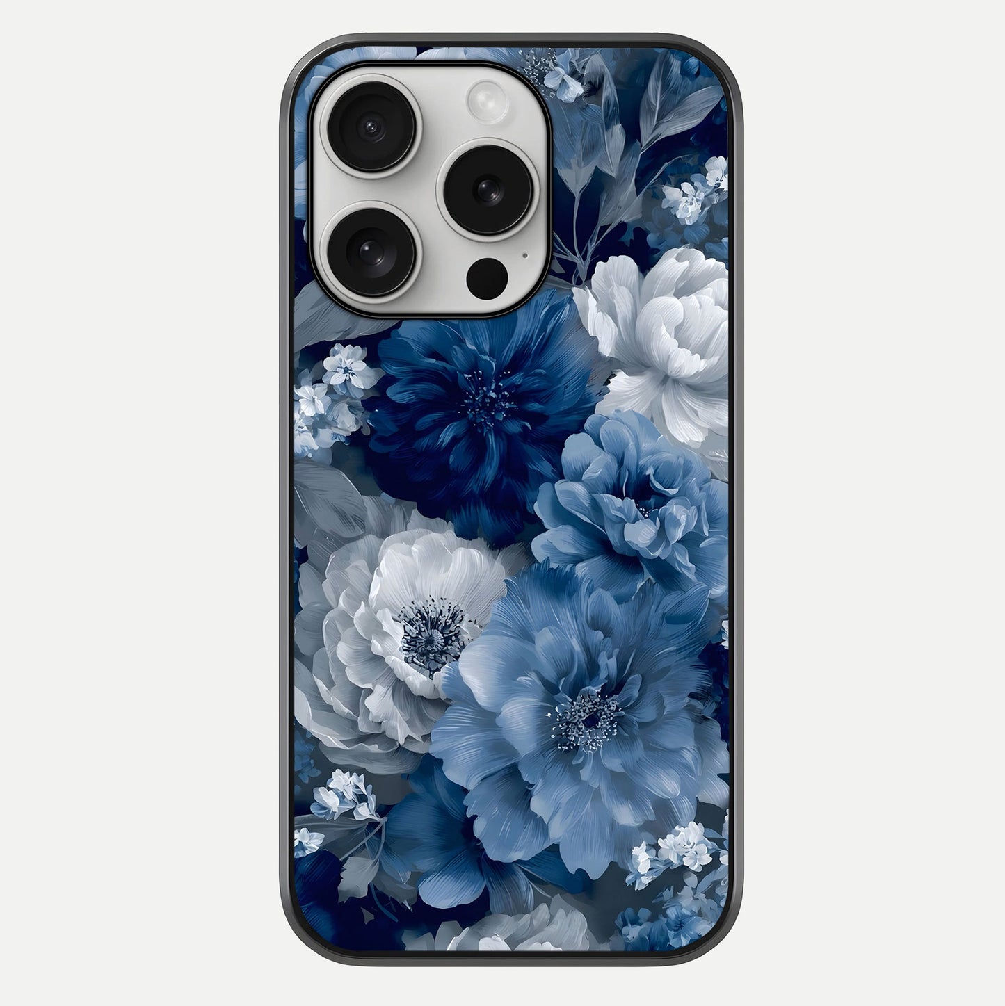 Royal Bloom Garden Glass Case For iPhone 16 Pro by Custom World