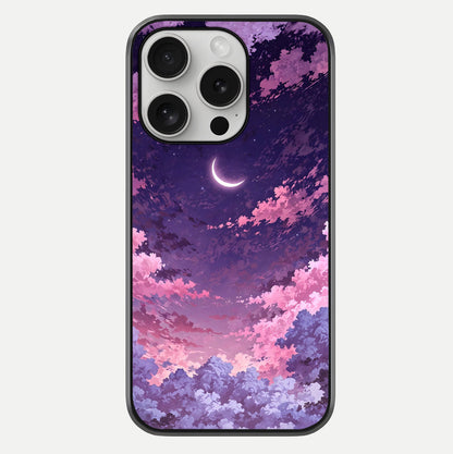 Sky Drift Clouds Glass Case For iPhone 16 Pro by Custom World