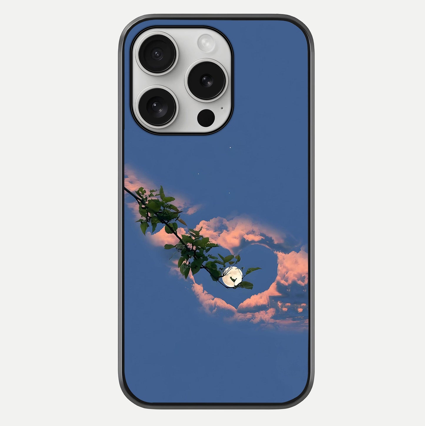Sky Under Tree Glass Case For iPhone 16 Pro by Custom World