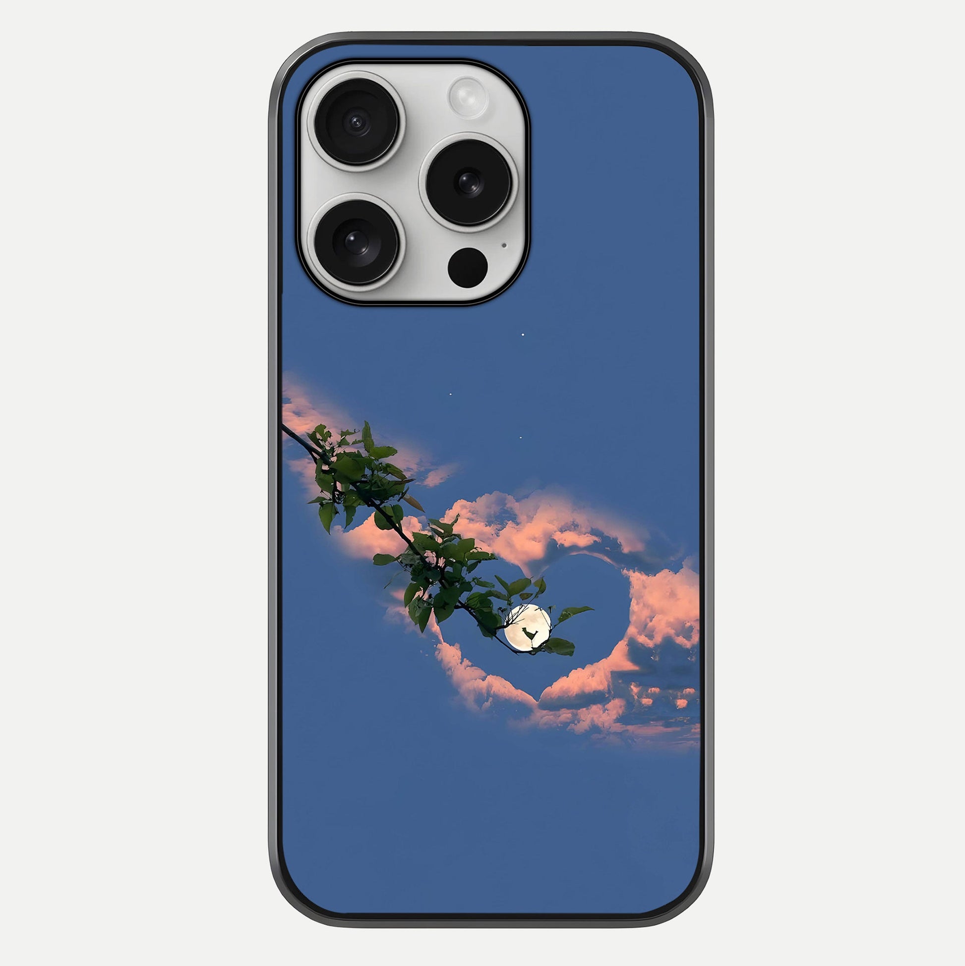 Sky Under Tree Glass Case For iPhone 16 Pro by Custom World