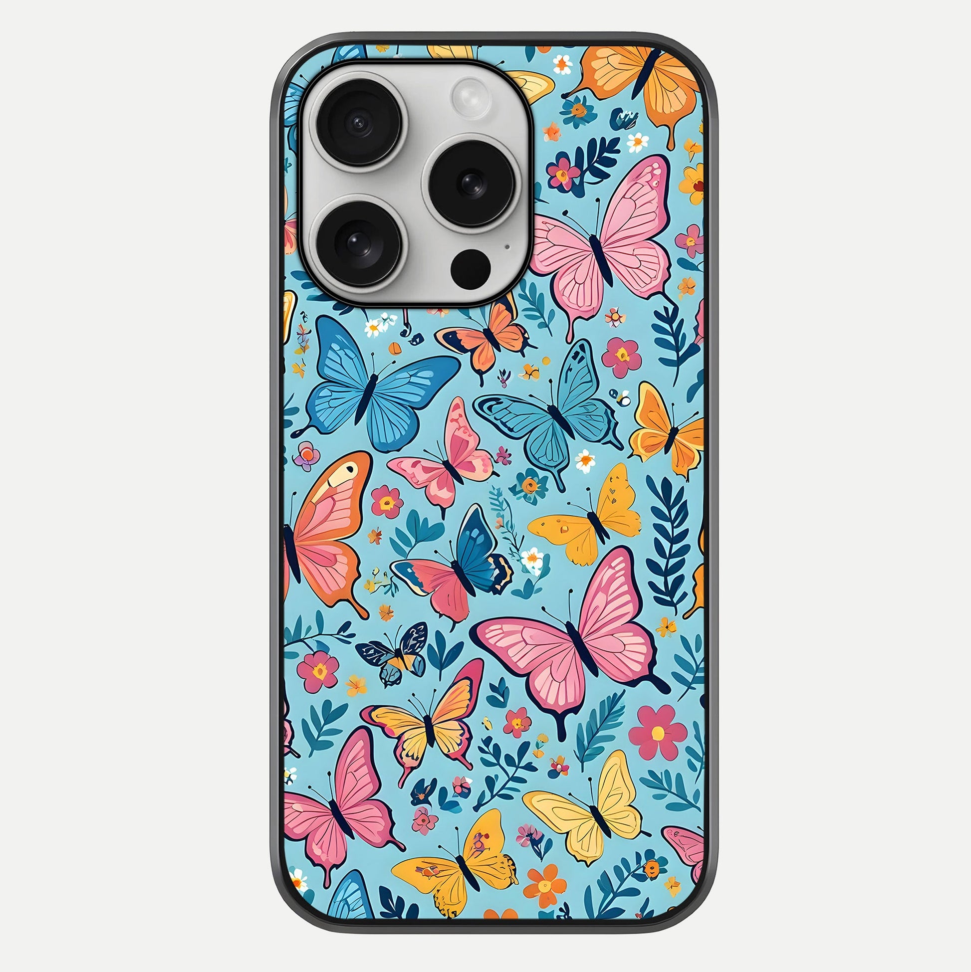 Spiritual Krishna Glass Case For iPhone 16 Pro by Custom World