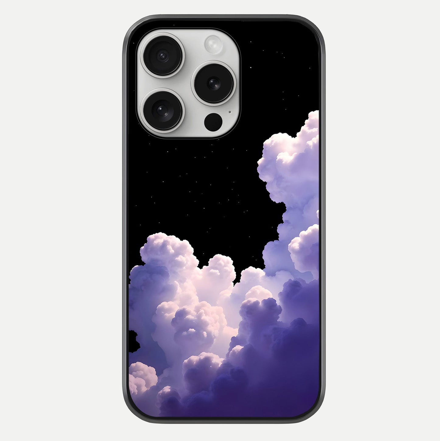 Starlit Night Whispers Glass Case For iPhone 16 Pro by Custom World