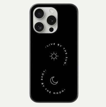 Sun Moon Balance Glass Case For iPhone 16 Pro by Custom World