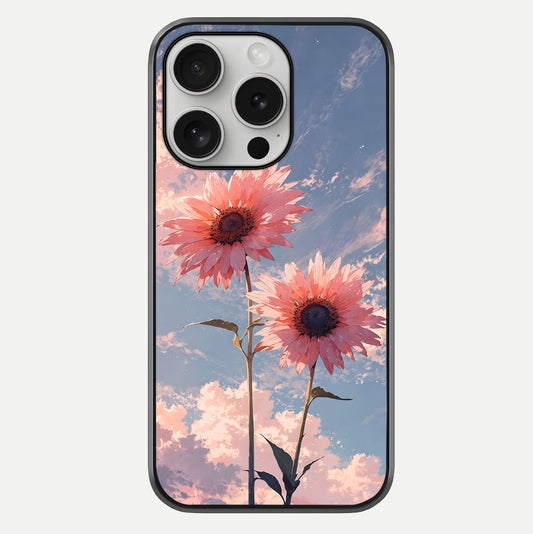 Sunlit Daisy Glow Glass Case For iPhone 16 Pro by Custom World