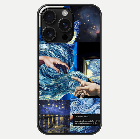 Aesthetic Vando Hands Glass Case For iPhone 16 Pro Max by Custom World